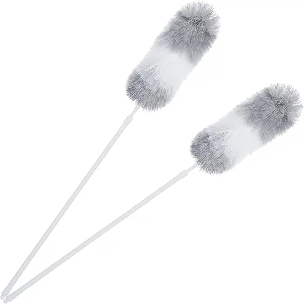 2X Staubwedel Ausziehbare Teleskopstange 80-110 cm