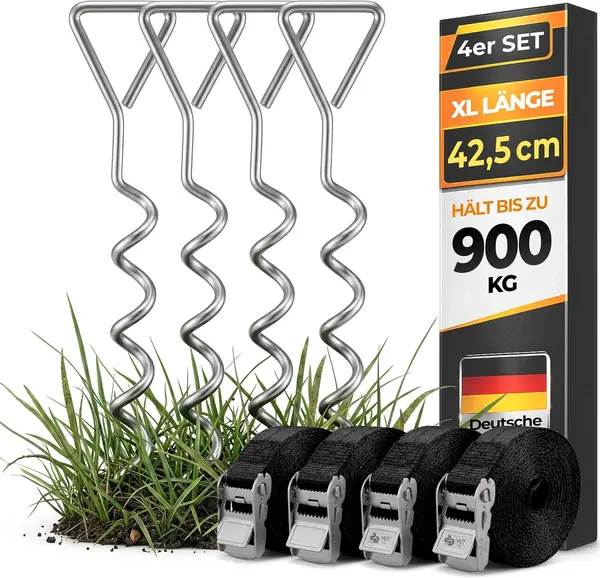 4 Bodenanker Trampolin 42