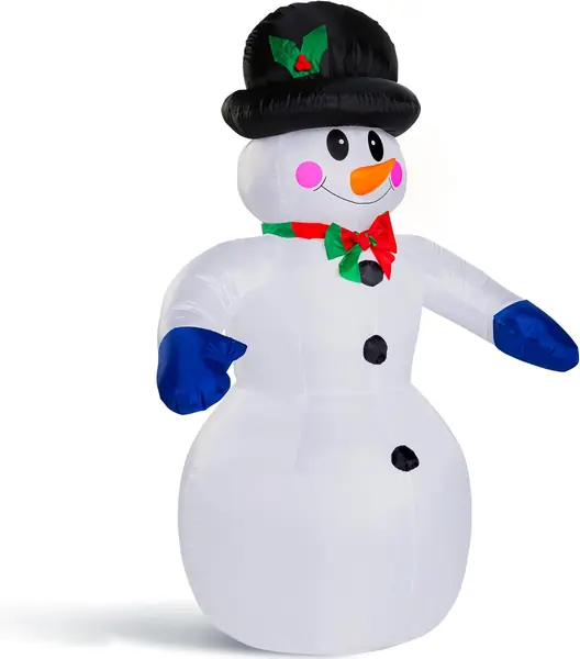 Aufblasbarer Schneemann XXL 240cm LED Beleuchtet
