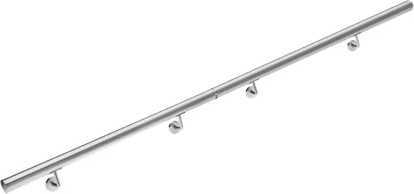 Edelstahl Handlauf V2A Geländer Treppengeländer 200 cm