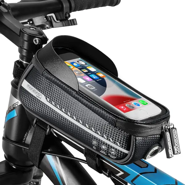 Fahrrad Rahmentasche Wasserdicht Reflektierend Abnehmbar