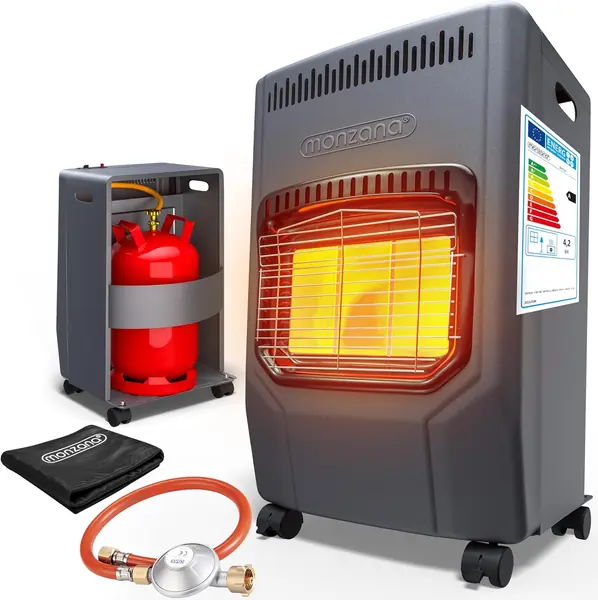Gasheizung GH4500 Innenräume 4200W Gasofen 3 Heizstufen
