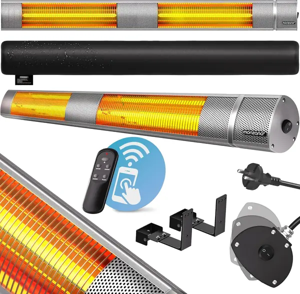 Infrarot Heizstrahler Goldröhre 3000W App Steuerung 3