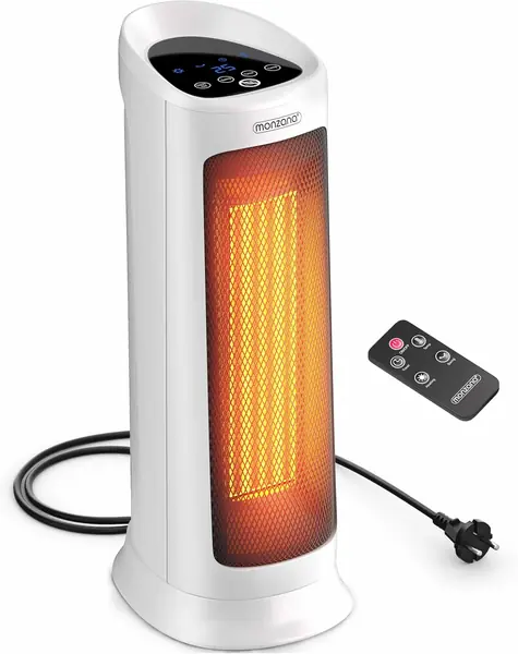 Keramik Heizlüfter 2000W 4 Betriebsmodi 15-40°C