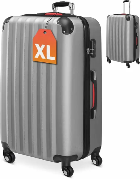Koffer Handgepäck ABS Hard Case 4 Rollen Teleskopgriff