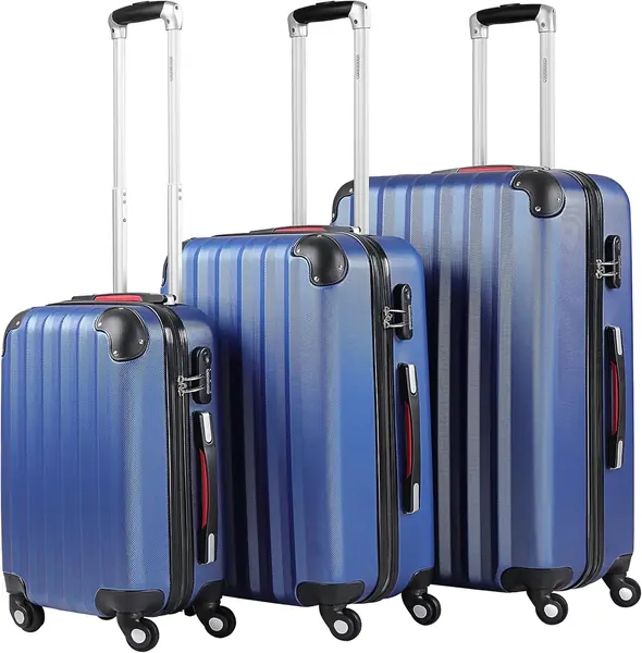 Kofferset Baseline 3er Hartschalen-Koffer Trolley