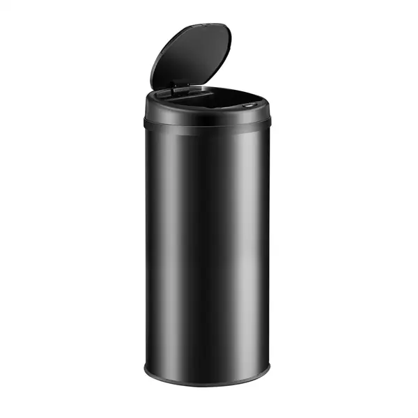 Mülleimer Küche mit Sensor 30L Edelstahl USB Ladekabel