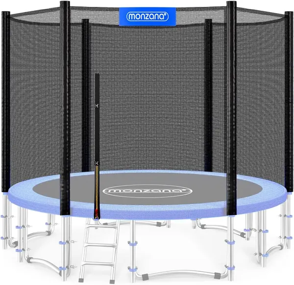 Sicherheitsnetz Trampolin Ø 183/244/305/366/427 cm 6-8