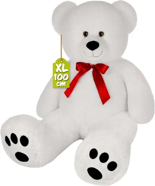 Teddybär L - XXXL 50-175cm Weiches Fell Schleife…