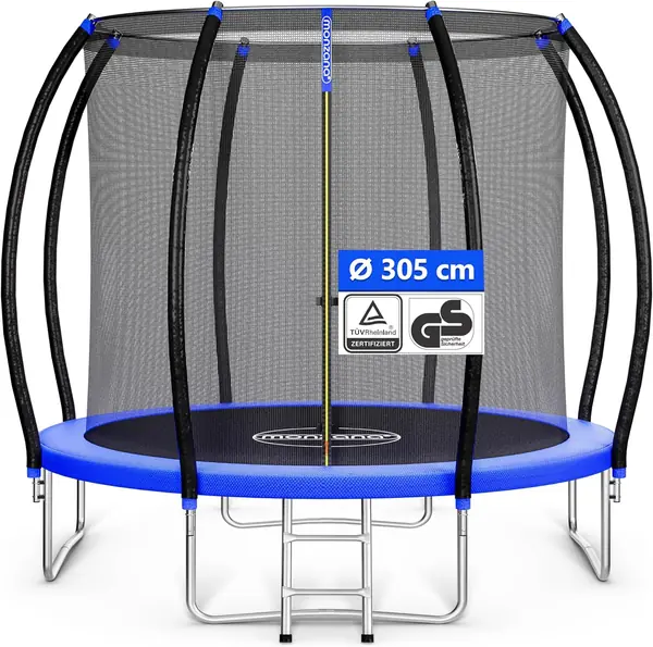 Trampolin Ø 305 cm TÜV Rheinland GS Zertifiziert