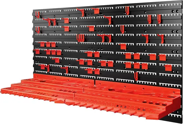 Werkzeugwand 95x54cm 54 tlg. Starke Wandplatten